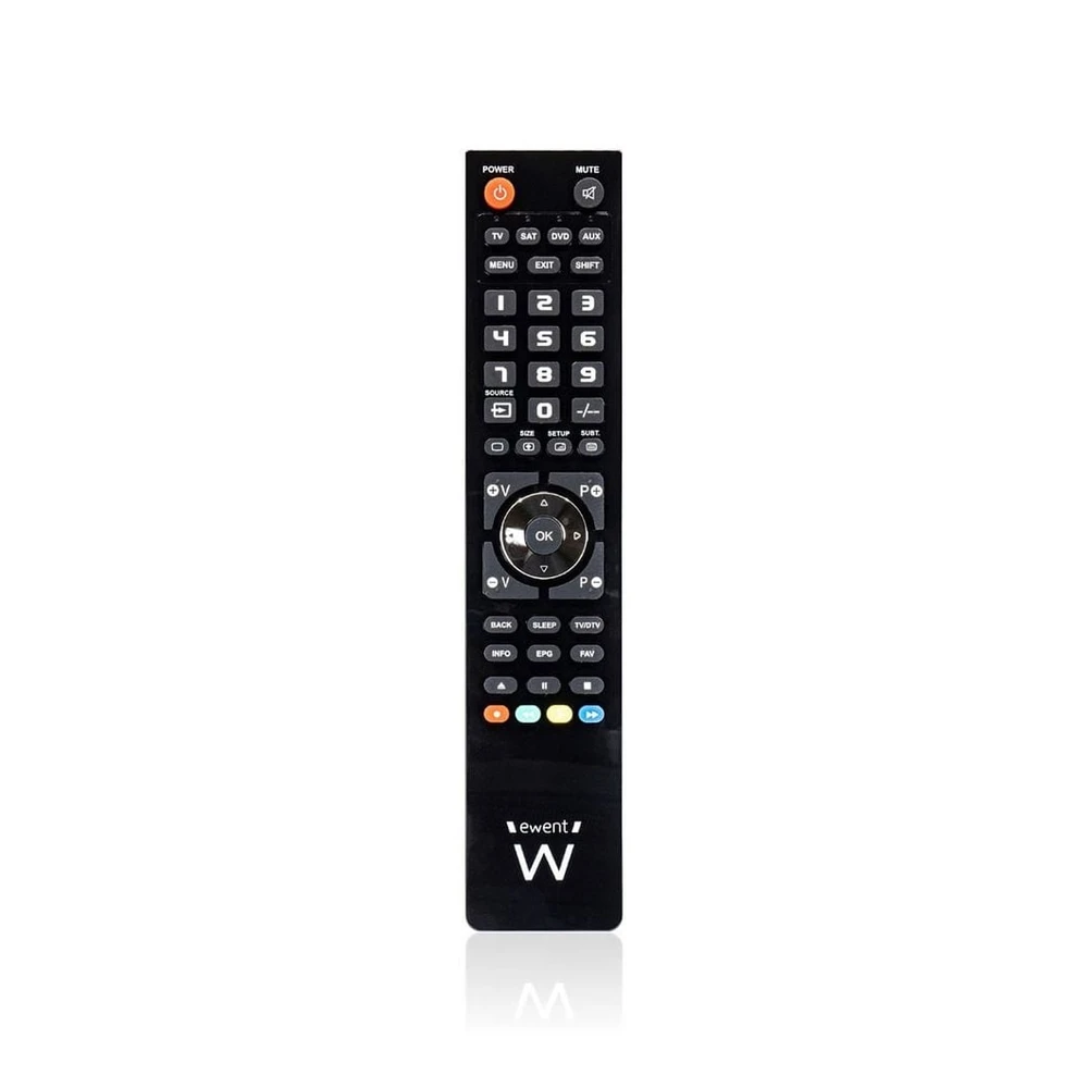 EWENT EW1570 Fernbedienung, Universal, Schwarz, 103g