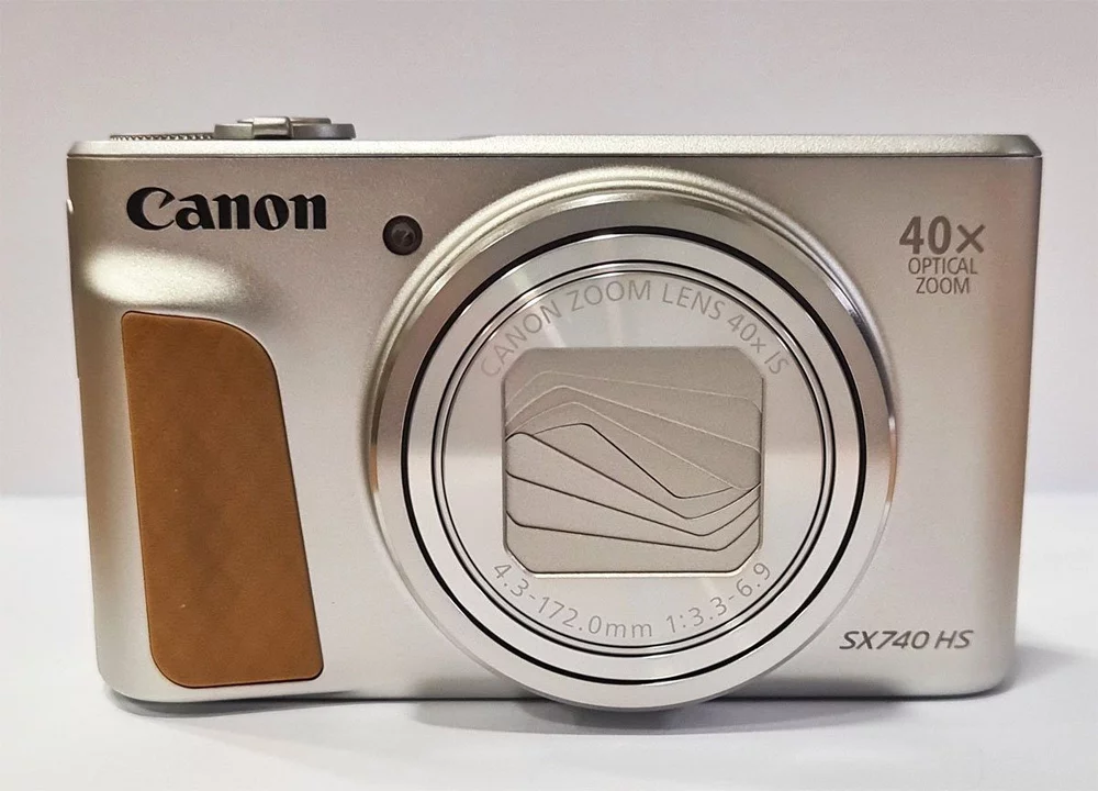 Canon PowerShot SX740 HS Lite Silber Kompaktkamera mit 40x Zoom