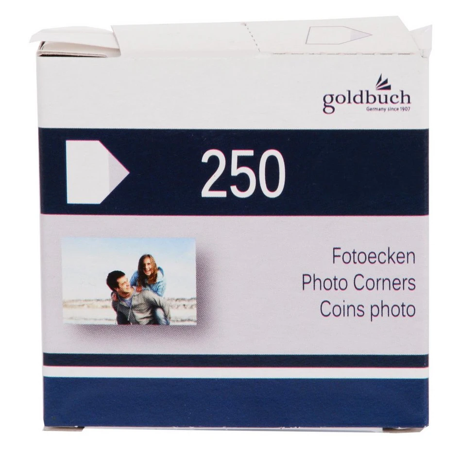 Goldbuch Fotoalbum Fotoecken 83093, 250 Stück