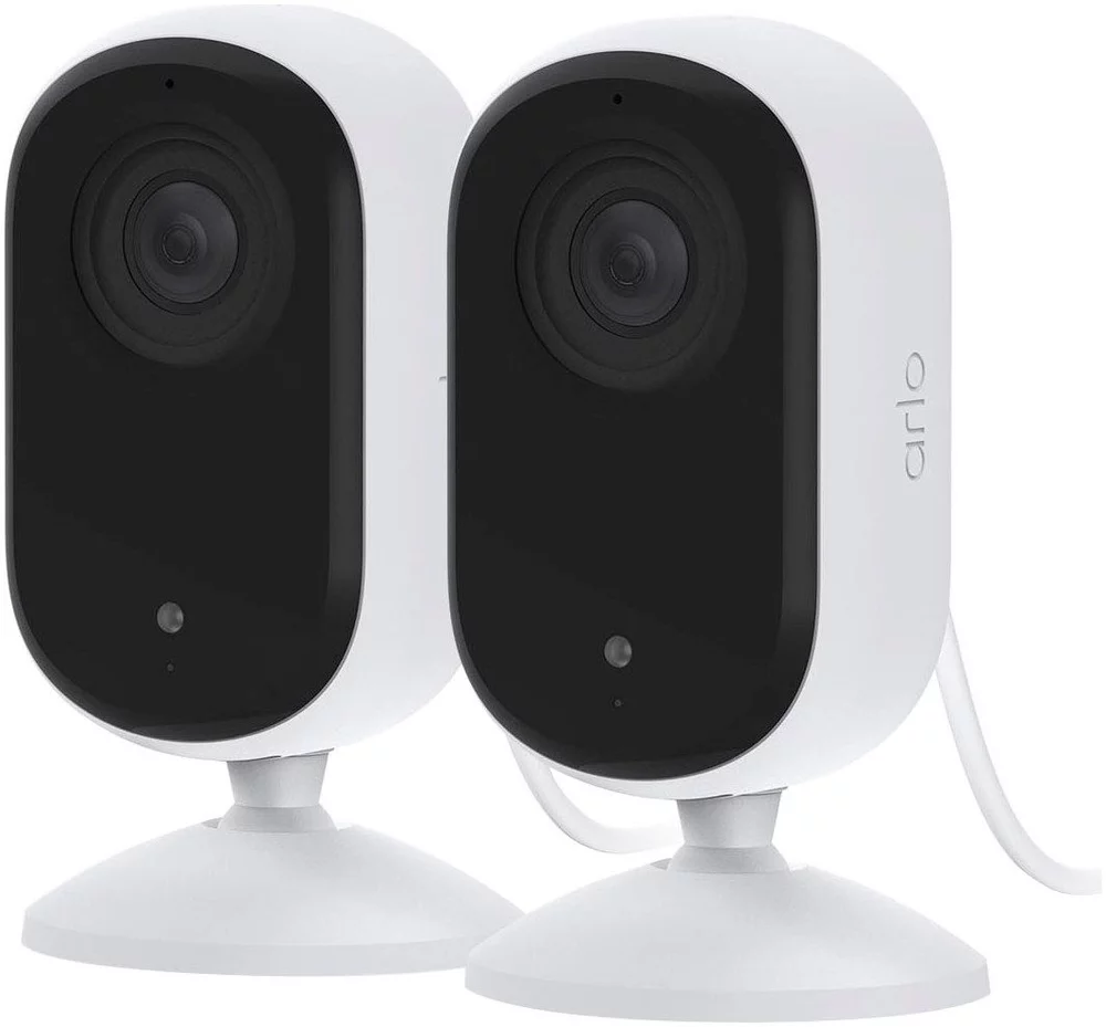 ARLO Smart Home Kamera ESSENTIAL 2 2K Indoor Camera 2er-Pack